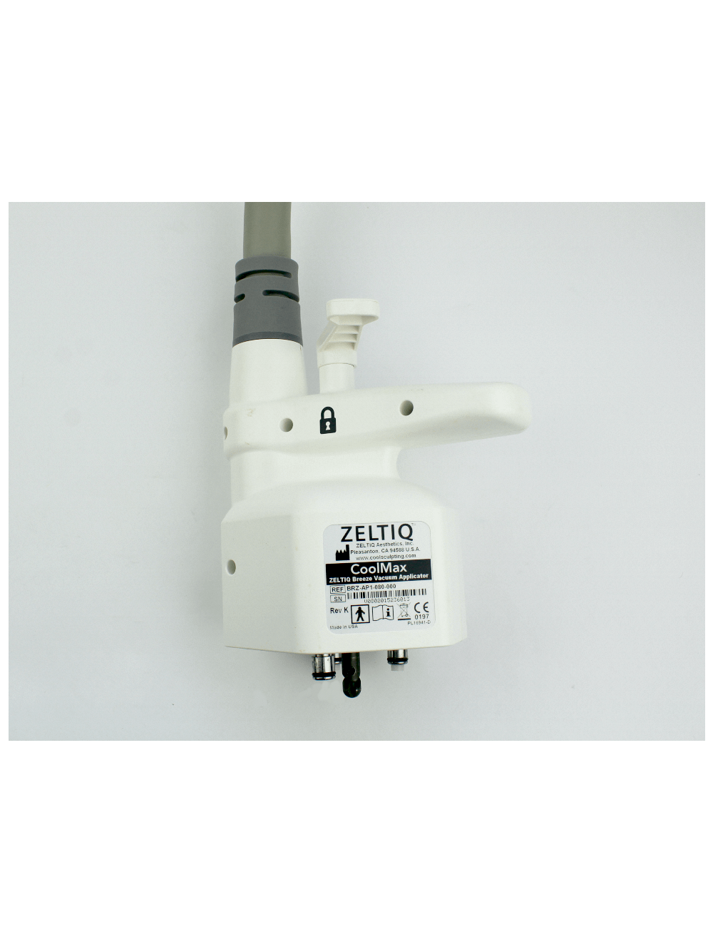 Zeltiq CoolSculpting CoolMax Breeze Vacuum Applicator BRZ-AP1-080-000 HP 2015 image 4