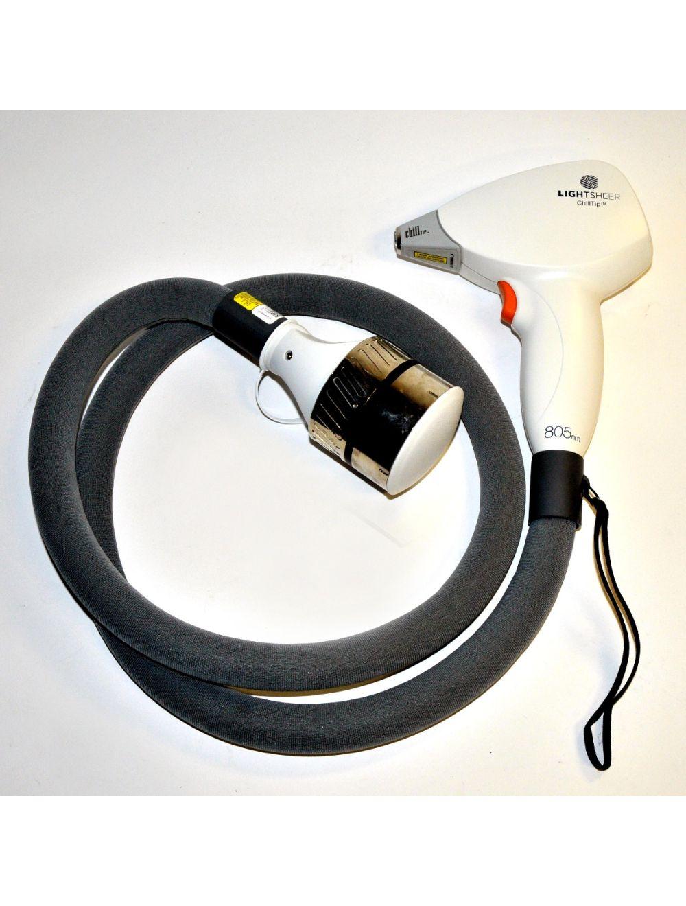 Lumenis LightSheer Handpiece DESIRE ET Laser Hair Removal 805 nm 9x9 Chill Tip image 0