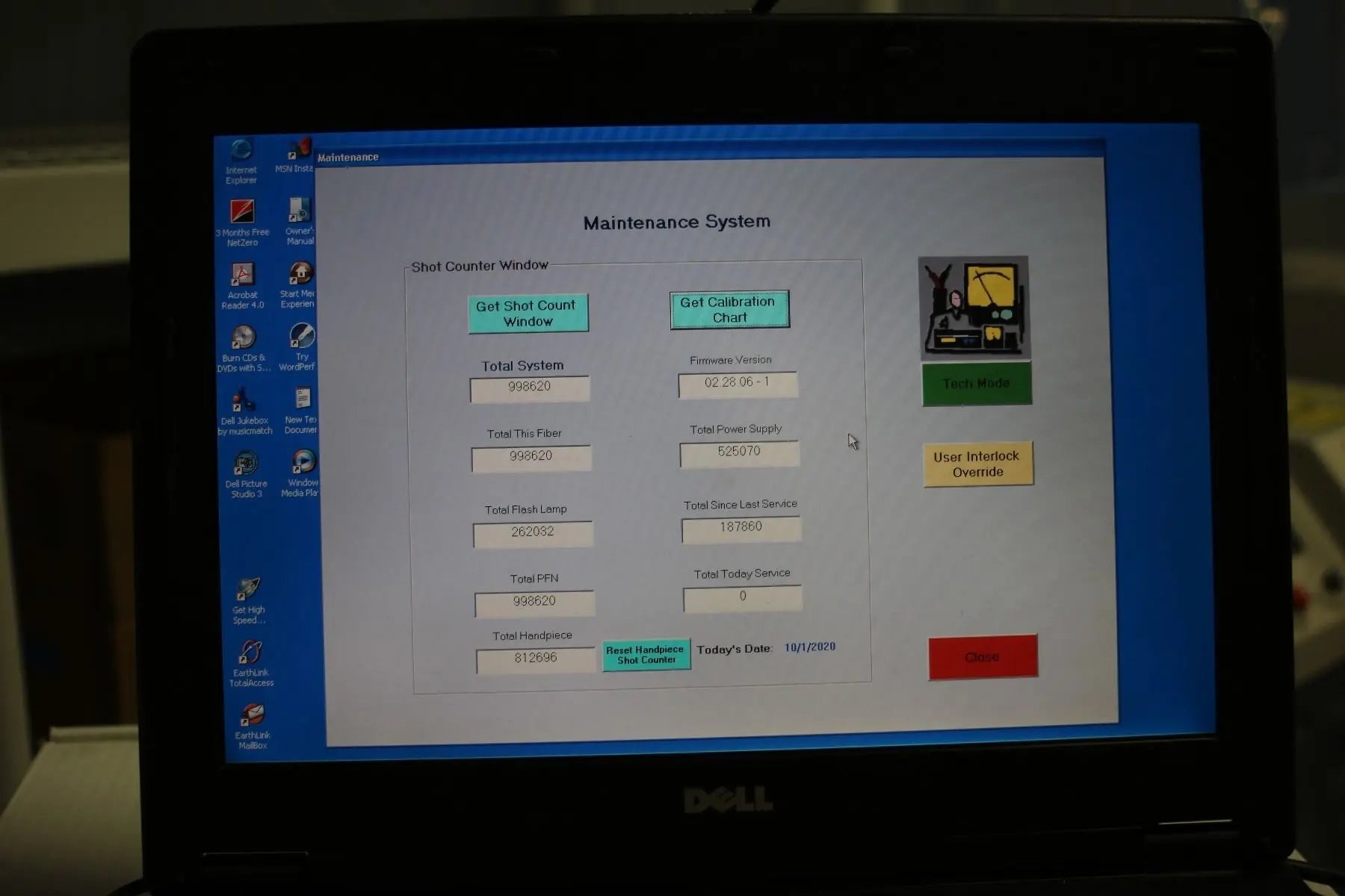 2006 Light Age EpiCare LP Alexandrite 755nm Laser Hair Removal System 501-LP