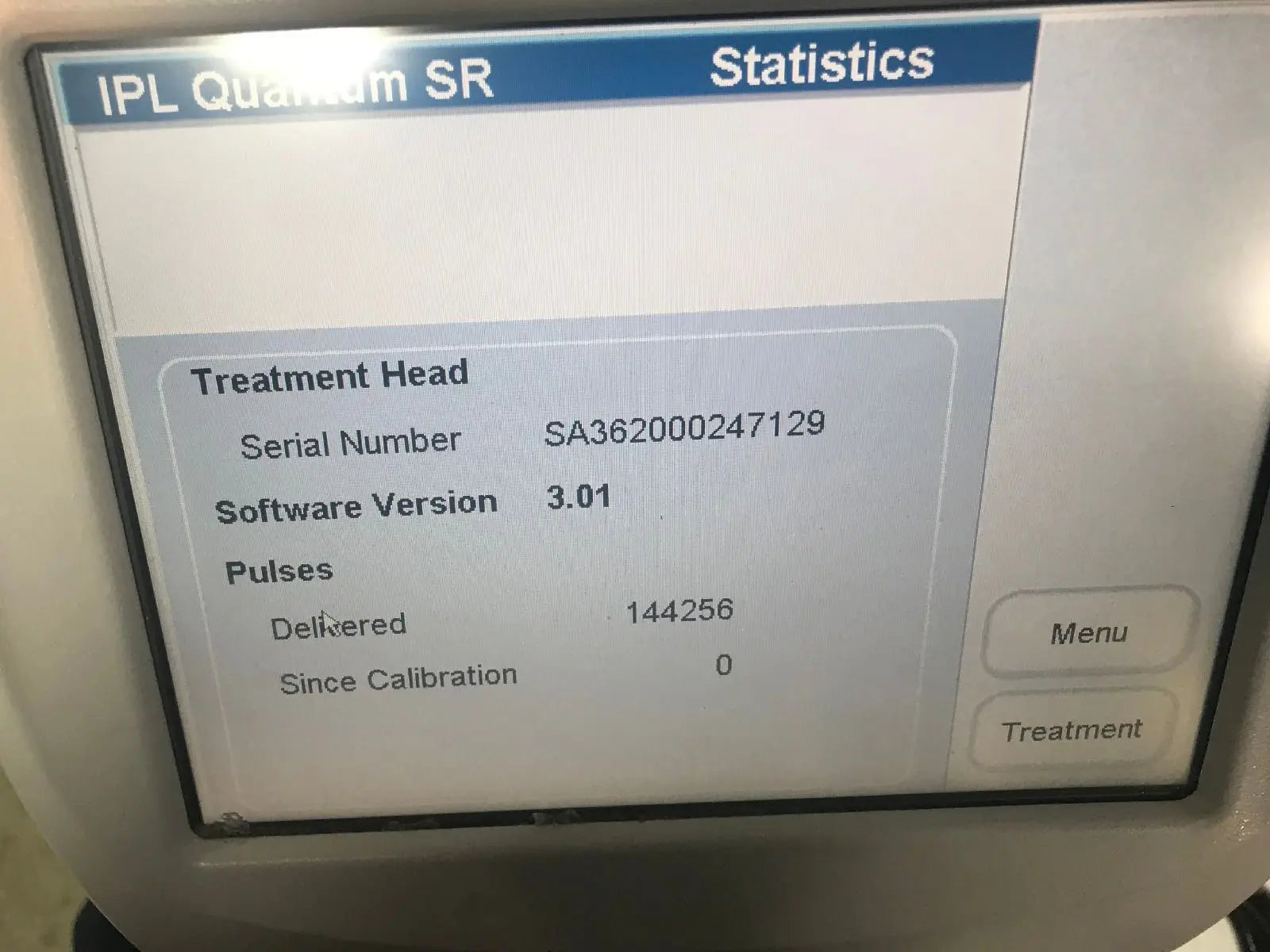 2003 Lumenis IPL Quantum 3 Handpieces 560 640 695 Hair Removal Skin Rejuvenation