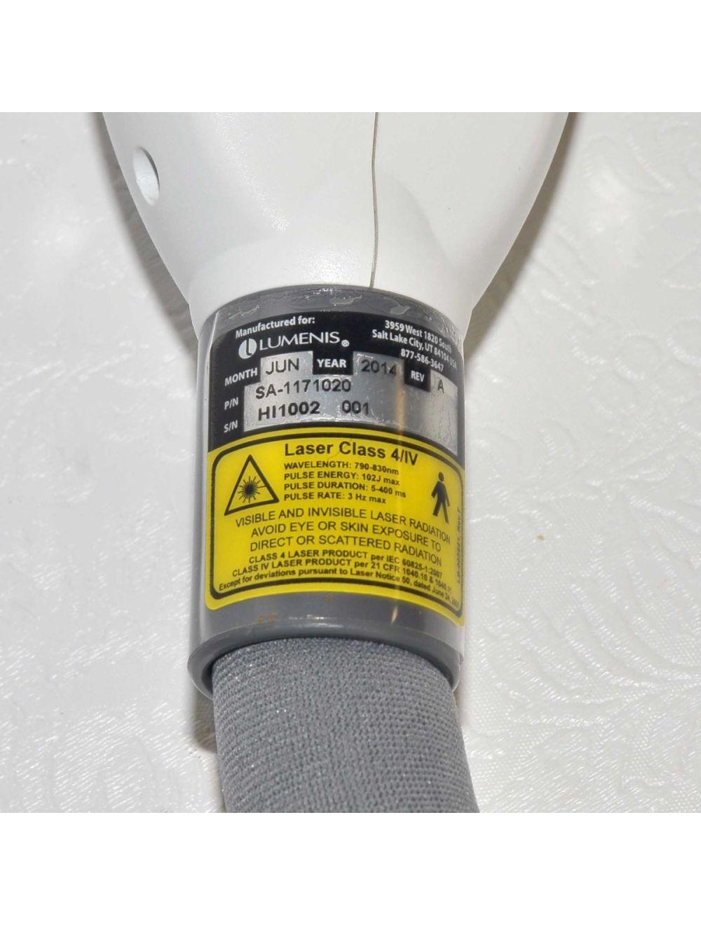 Lumenis High Speed HS LightSheer Laser Handpiece Hair Removal Chill Tip 2014 image 5