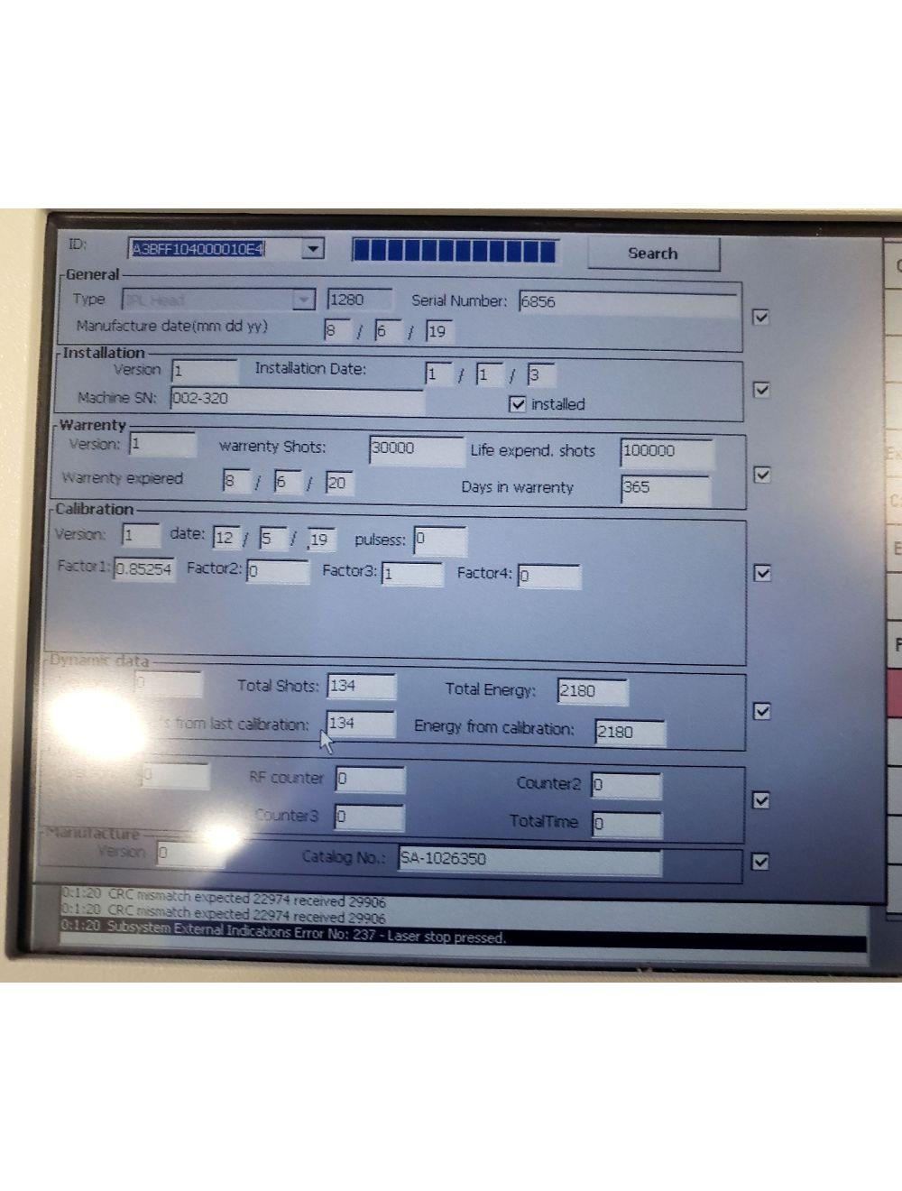 Lumenis M22 Laser Universal IPL Treatment Handpiece Acne Skin Rejuvenation + image 7