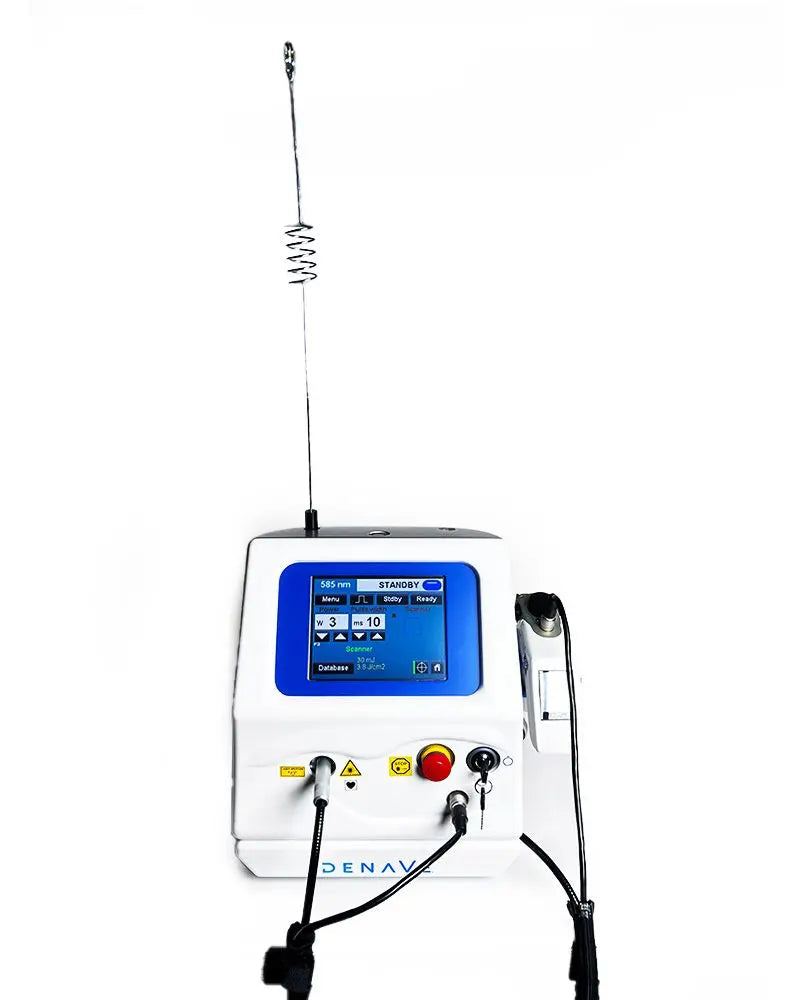 2018 Cartessa Quanta DenaVe 585nm Diode Fiber Vascular Lesions Laser System Sol International Medical