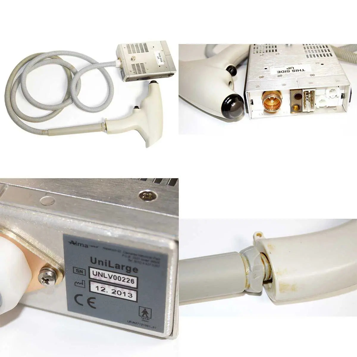 2012 Alma Accent V Shape System Body Contouring Acne Scar Wrinkle RF Pixel Uni