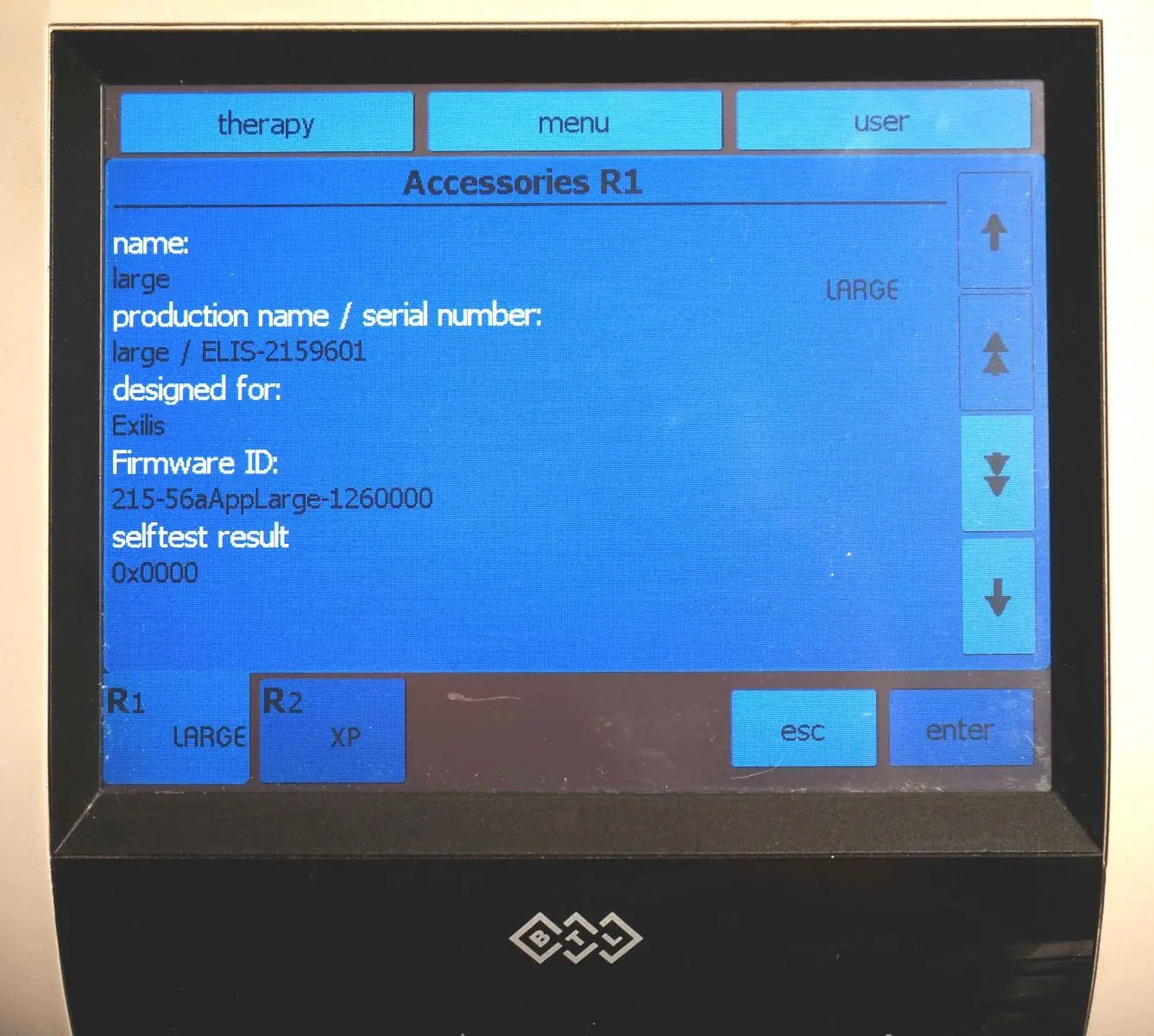 BTL Exilis Elite RF RadioFrequency 90 WATT Wrinkle Skin Tightening 2 Handpieces