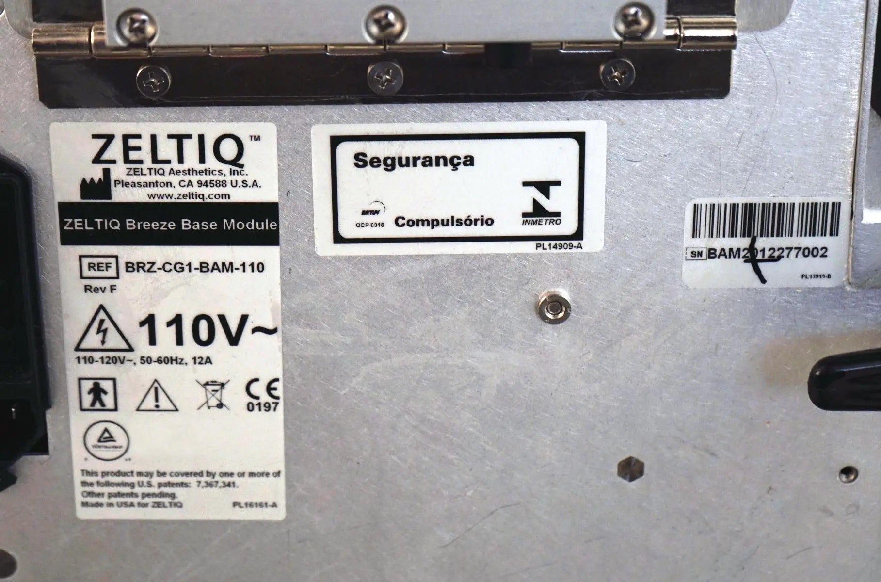 2012 Zeltiq CoolSculpting Body Contouring Cryolipolysis Fat Reduction Contour