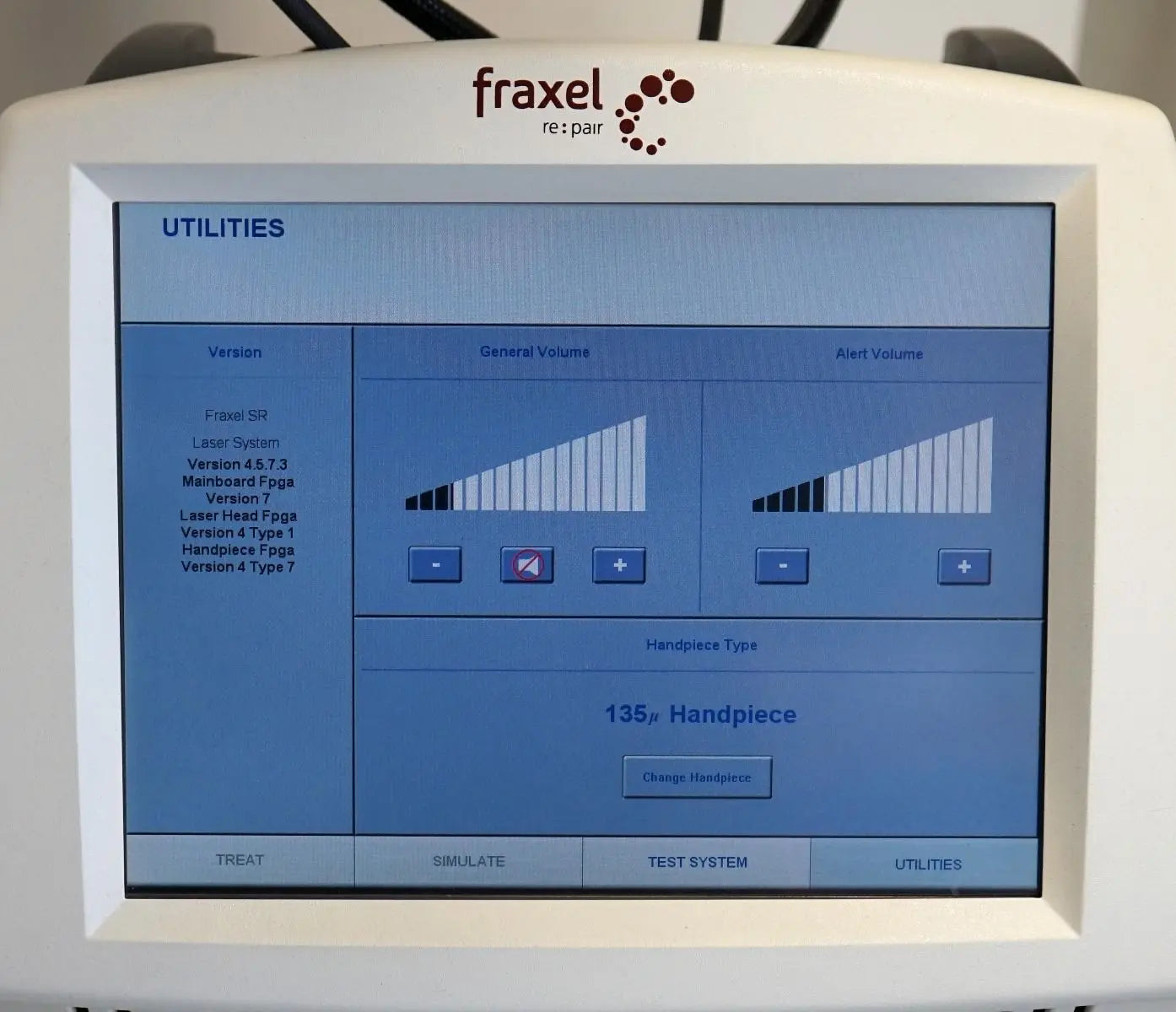 2008 Reliant Fraxel Re Pair Skin Resurfacing Treatment Wrinkle CO2 Laser RePair