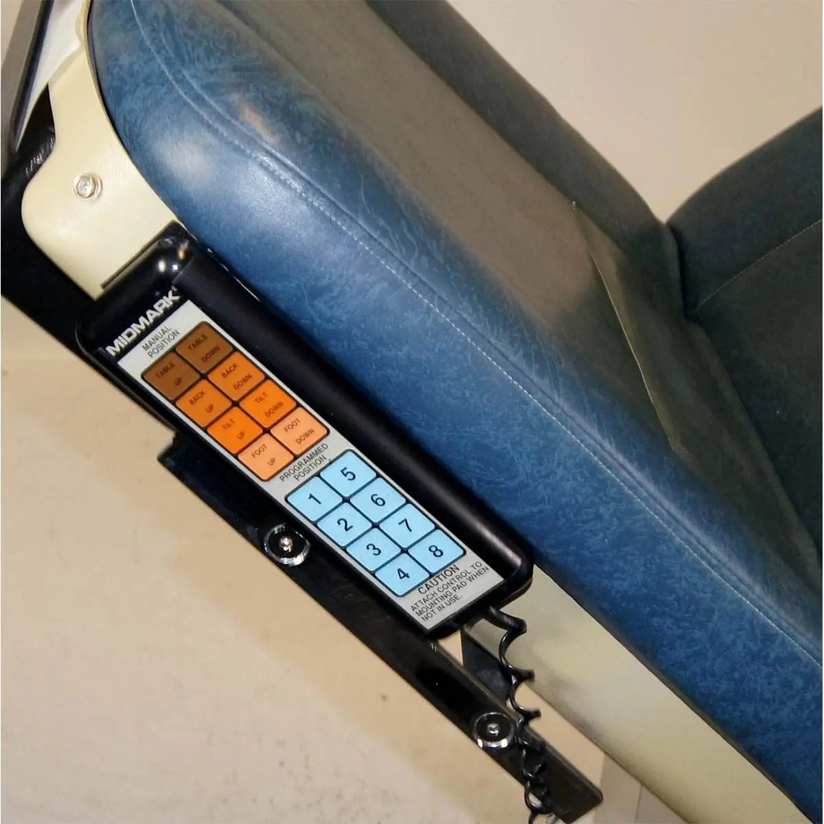 MidMark 411 Chair to Table Power Adjustable Operating Furniture with Arm-Boards