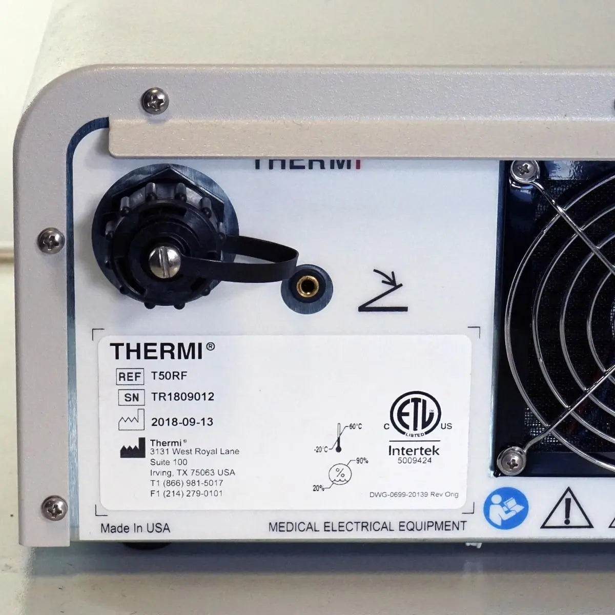 2018 ThermiRF Arvati T50RF RadioFrequency ThermiHealth Wrinkles Rejuvenate Skin