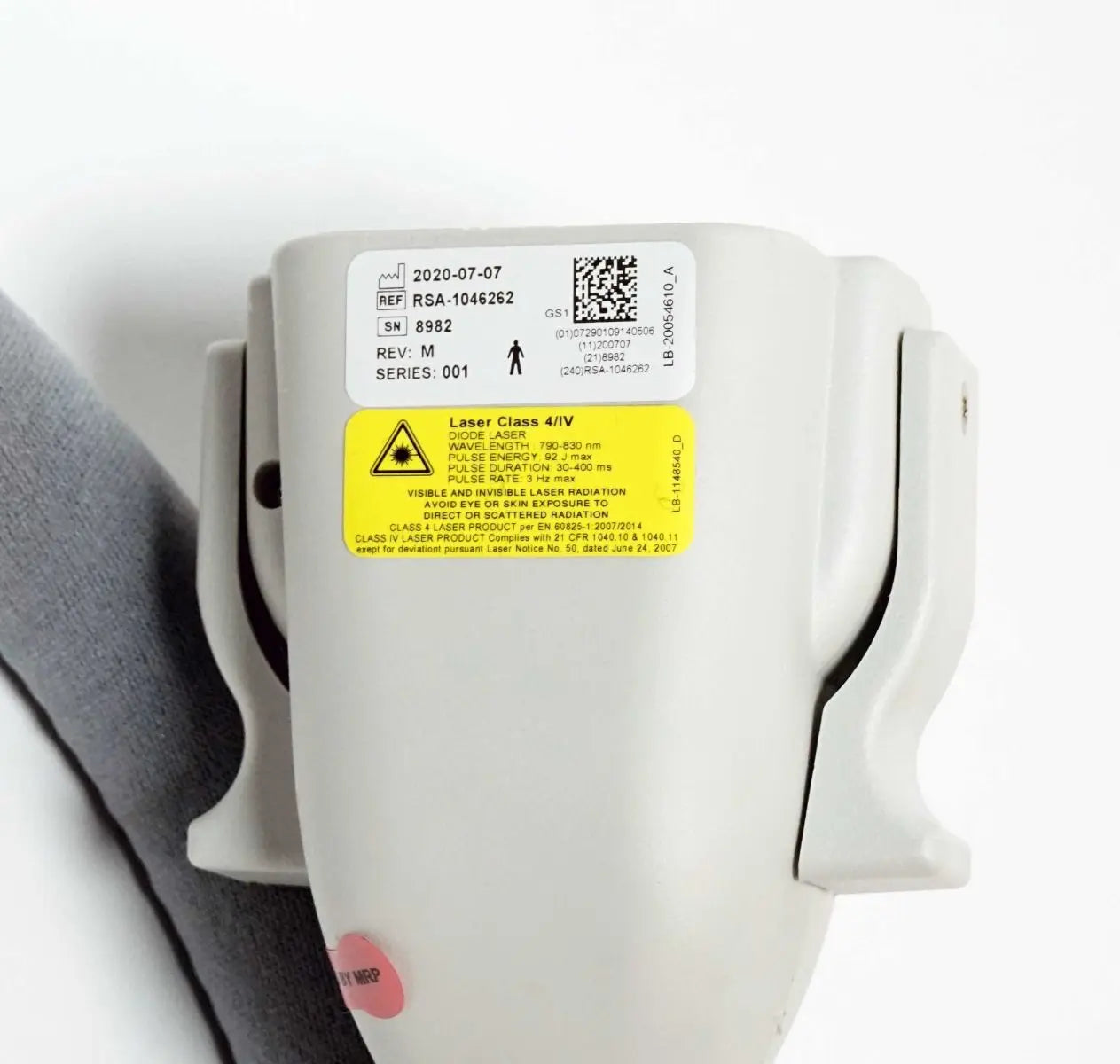 2010 Lumenis LightSheer Duet Laser ET HS 9x9mm 22x35mm Hair Removal Light Sheer Lumenis