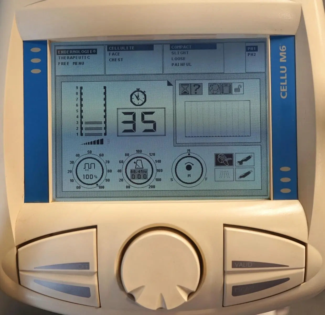 LPG Endermologie Cellu M6 Body Cellulite Skin Treatment Therapeutic Massager