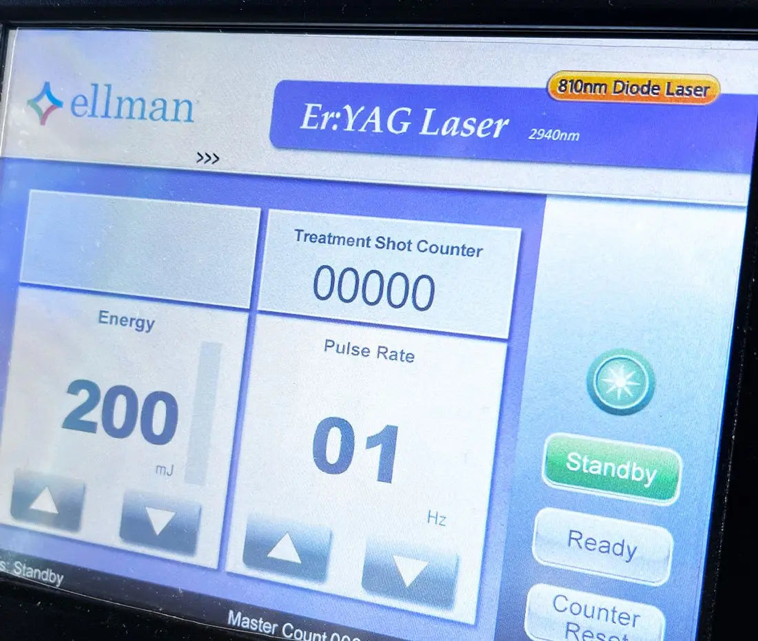 2014 Ellman Sandstone Medley Vascular Skin Rejuvenation Lesion Laser NEW 0 SHOTS Sol International Medical