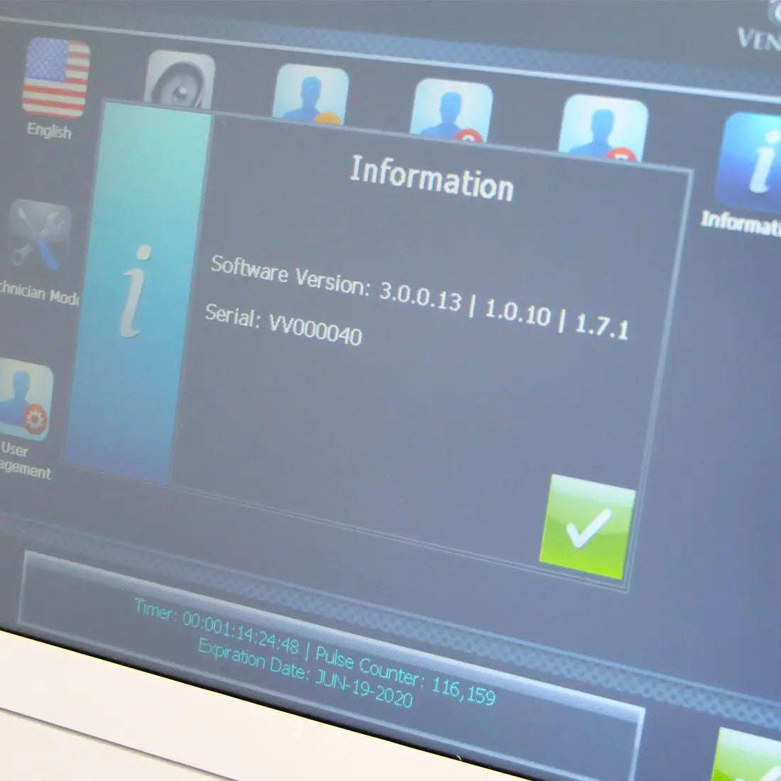 2017 Venus Concepts Viva Fractional RF Skin Resurfacing Scars VenusConcept