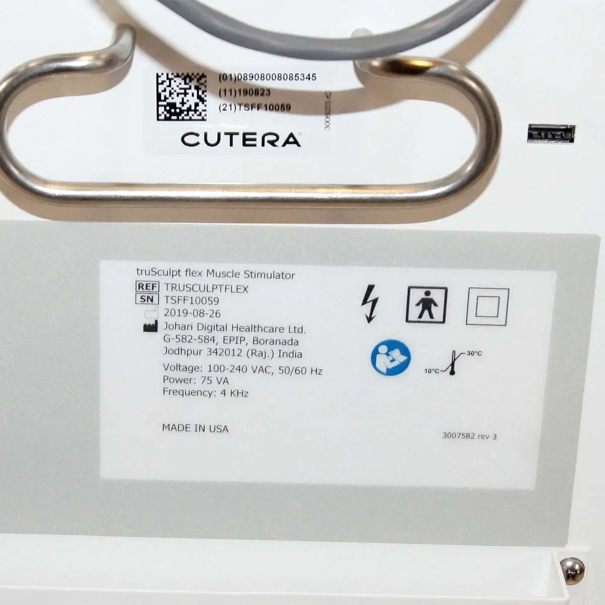 2019 Cutera truSculpt FLEX Muscle Stimulator BodySculpt Toning Firming Abdomen