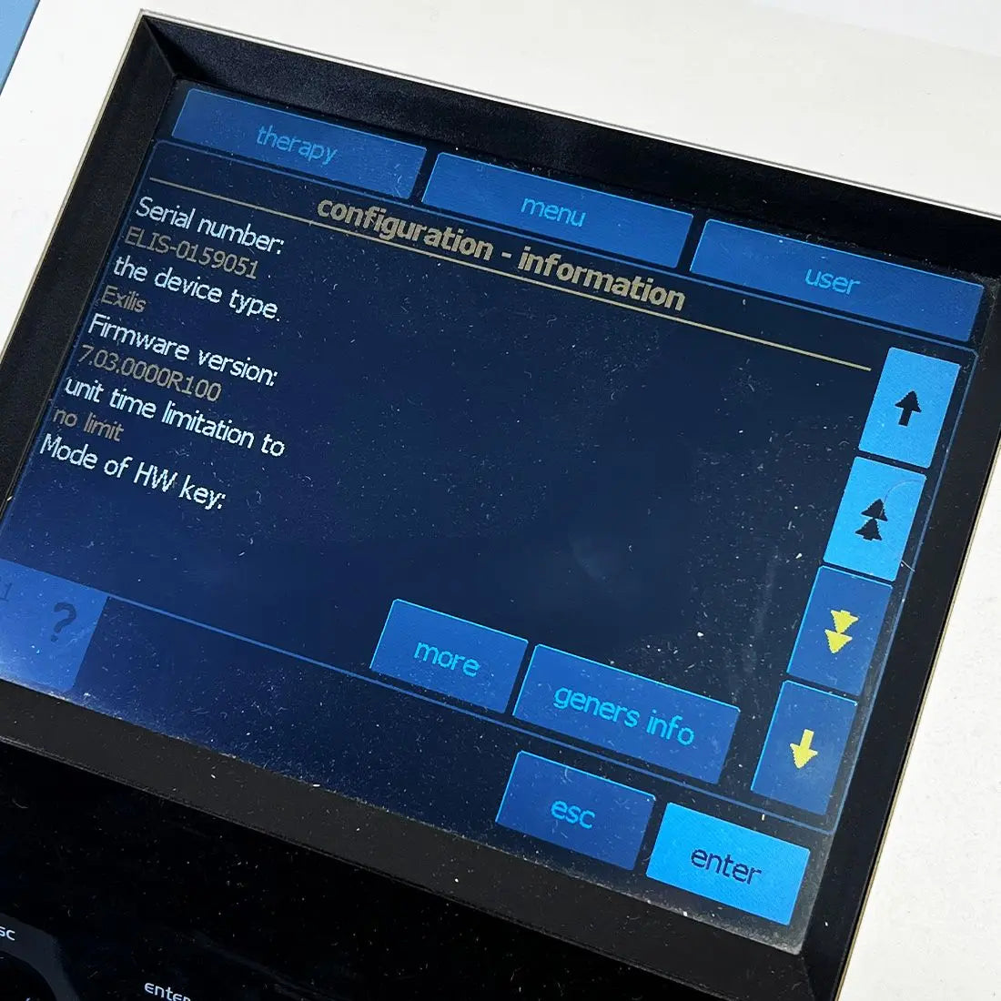 2011 BTL Exilis RF Aesthetic System No Limit Wrinkle Skin Tightening Treatment