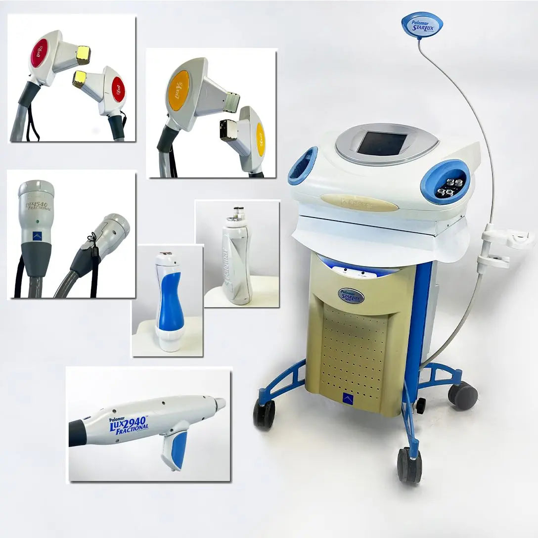 2007 Palomar StarLux 500 IPL Laser Hair Removal Skin Rejuvenation Wrinkles 4 HPs Palomar