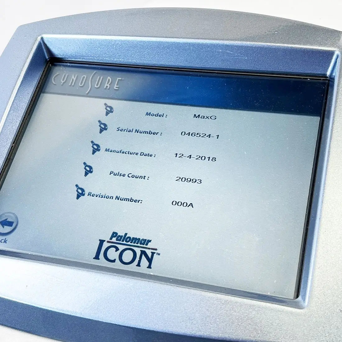 2012 Cynosure Icon IPL Laser Hair Removal Skin Resurfacing Scars Lesions w/3 HPs Palomar