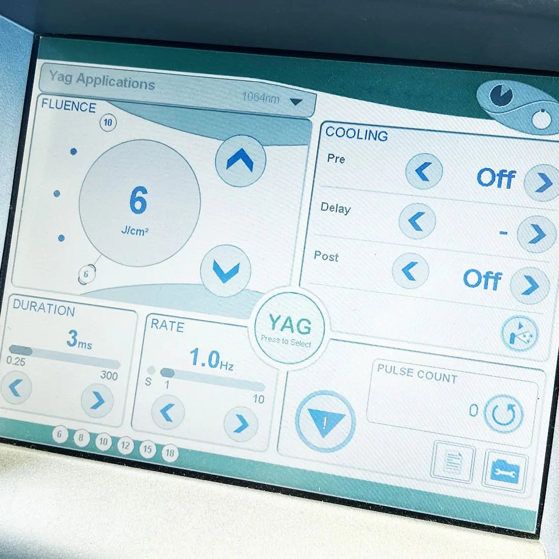 2009 Candela GentleMax Laser GMax YAG Alex 755 1064 6-18mm HR Hair Removal Vein Candela