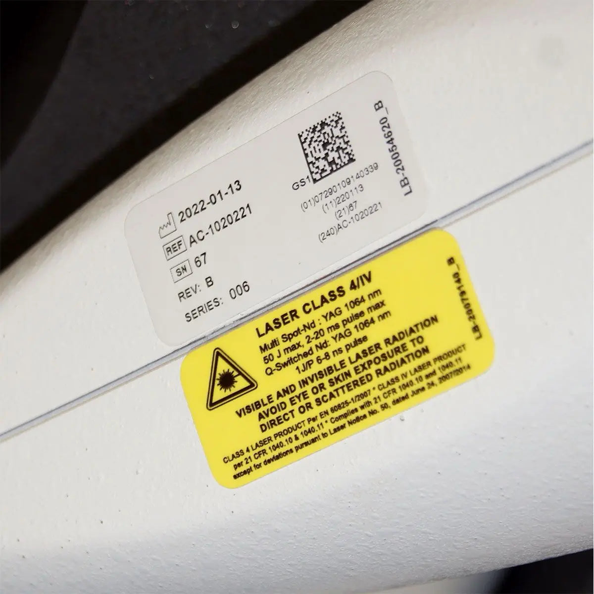 Lumenis Stellar M22 Q-Switched Nd:YAG Treatment Head Handpiece Tattoo AC-1020221