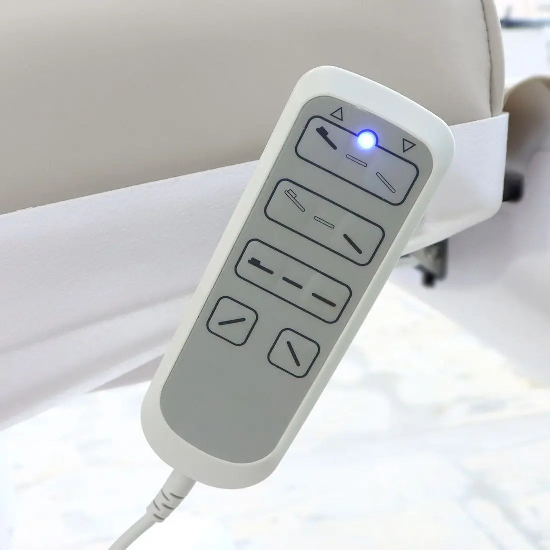 Gray Power Adjustable Beauty Spa Cosmetology Tattoo Medical Exam Bed Table NEW