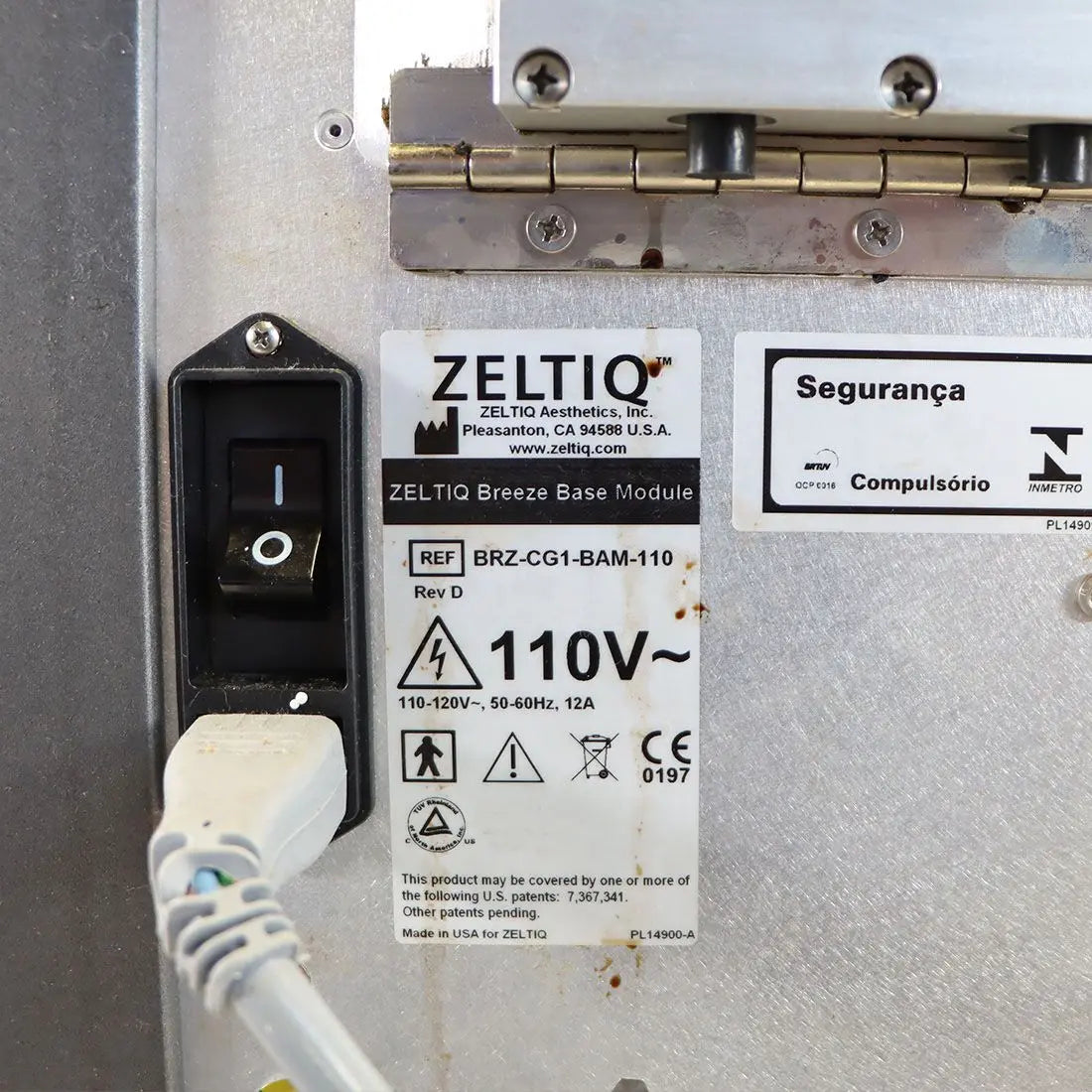 2011 Zeltiq CoolSculpting Body Contouring Fat Reduction System w/2 Applicators