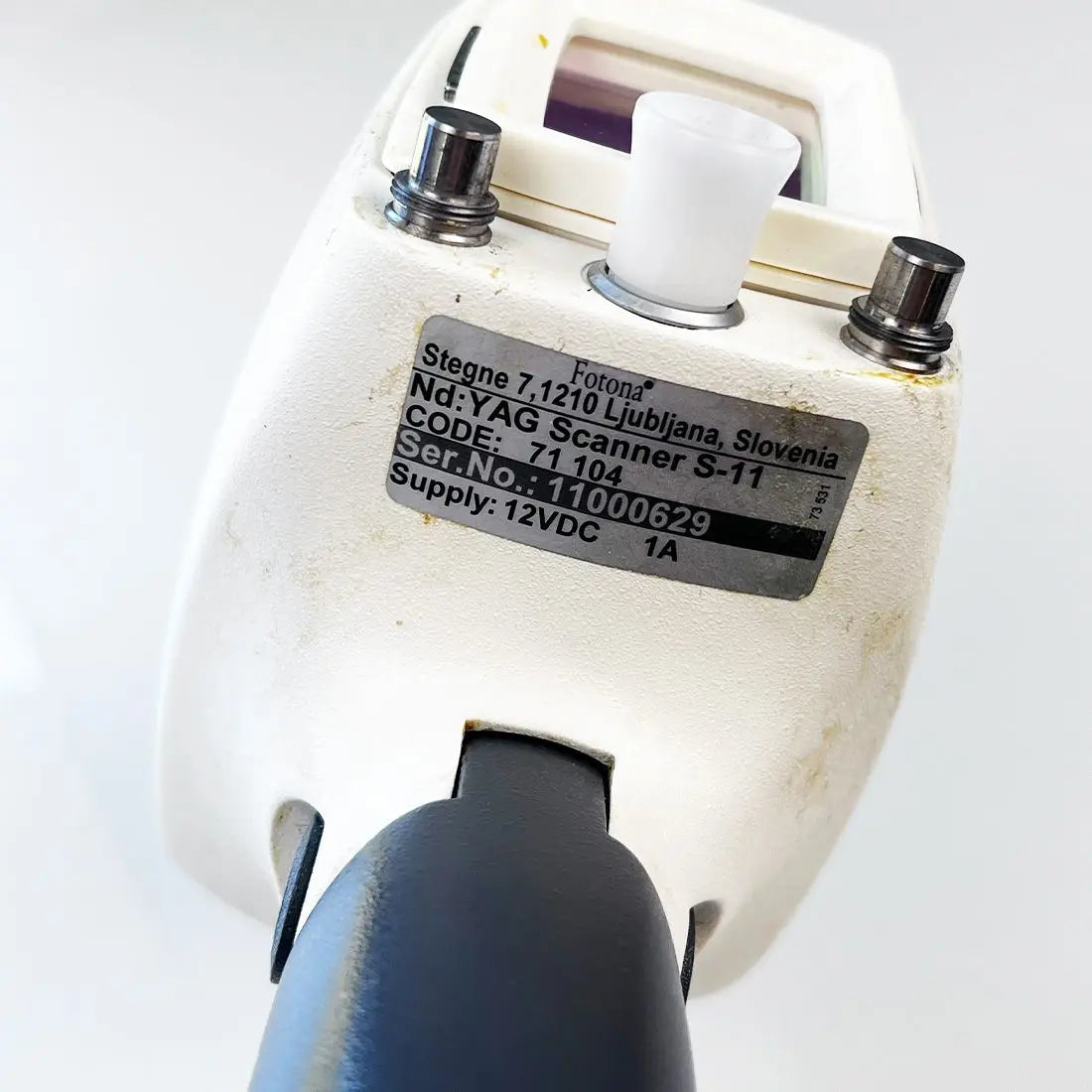 Fotona SP Dynamis 71-104 Nd:YAG Scanner S-11 Handpiece Missing Parts As-Is Skin