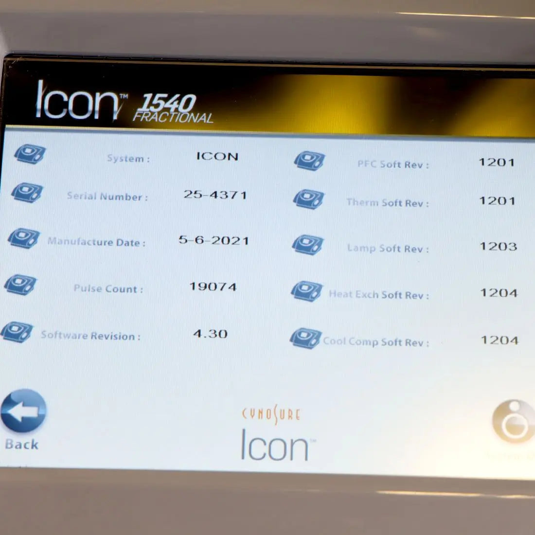 2021 Palomar ICON IPL Laser Hair Removal Pigmented Lesions Skin Resurfacing Acne Palomar