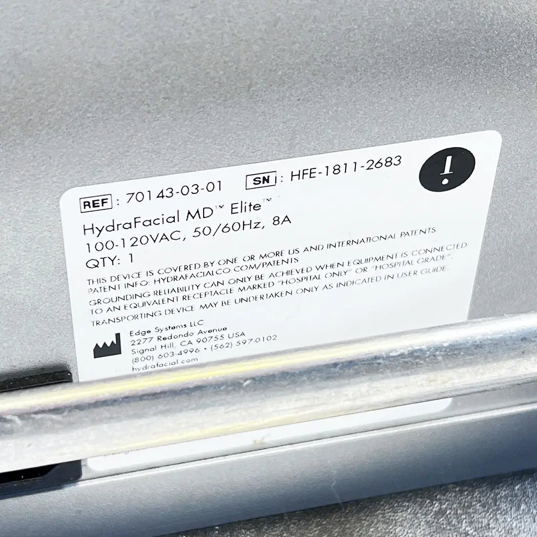 2018 Edge System Hydrafacial MD Elite Dermabrasion Skin Resurfacing Exfoliation Hydrafacial