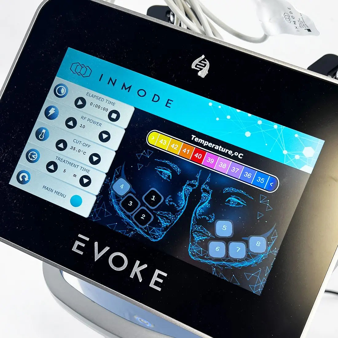 2019 InMode EVOKE EmFace RF Radio Frequency Submental Cheek Chin Face Contour InMode