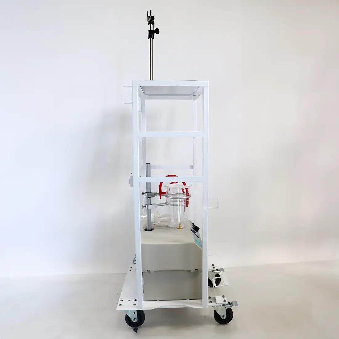 HK Surgical Aspirator Pump AP-III 115V with Valet Cart 42in Tall Vacuum 85-LPM