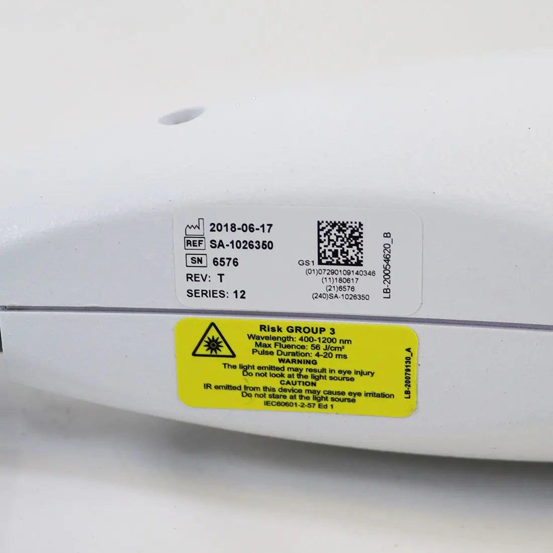 2018 Lumenis M22 Universal IPL Treatment Head Pulsed Light Handpiece SA-1026350