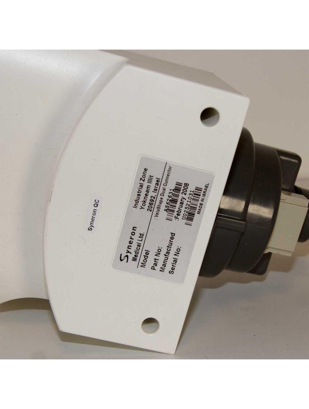 2008 Syneron Velashape Dual Connector AS62631 Adapter Splitter for 2 Handpieces