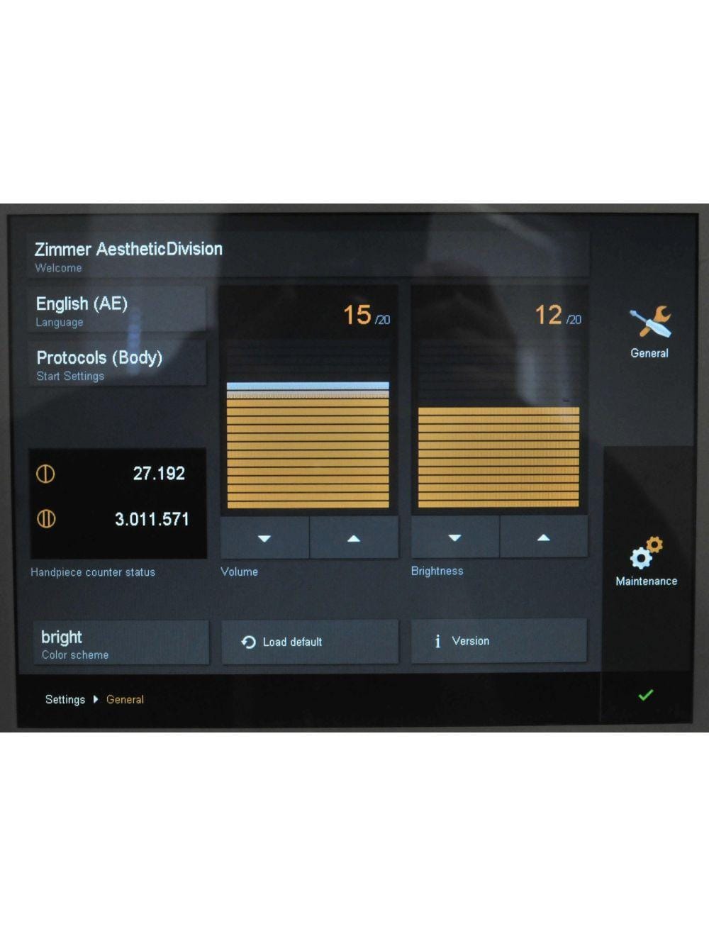 Zimmer ZWave Handpiece 2.2 Radial Shockwave Collagen Reduction REF 5511 Z Wave