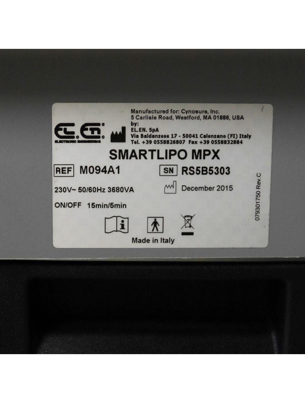 Never Used 2015 Cynosure SmartLipo MPX Body Sculpt NON-RFID Laser System