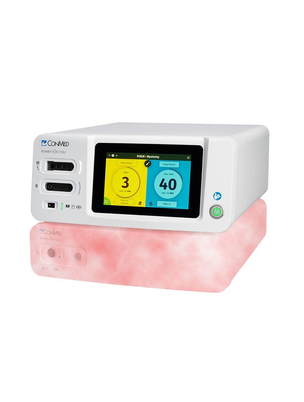 ConMed Beamer AVEO-ESU Electrosurgical Generator (Top Unit of the System)