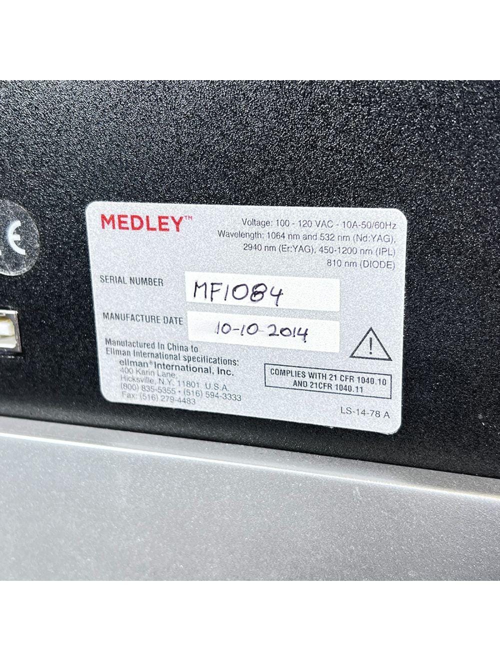 2014 Ellman Sandstone Medley Acne Vascular Skin Rejuvenation Laser NEW 0 SHOTS!