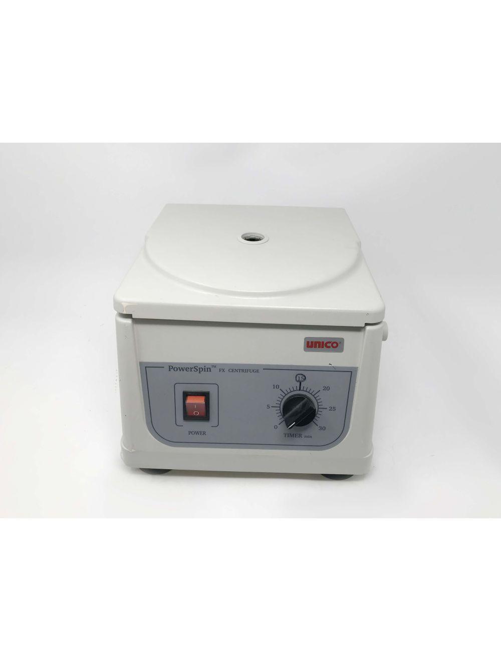 UNICO PowerSpin FX Centrifuge 3400 RPM 6x10ml Capacity Fixed Angle C806 6 Place