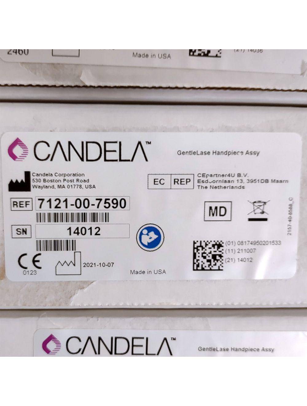 Candela GentleLase Plus Handpiece Assembly No Fiber Factory NEW 7121-00-7590 (14012sn)