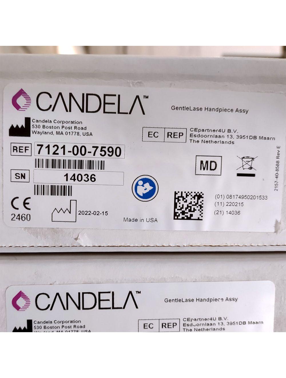 Candela GentleLase Plus Handpiece Assembly No Fiber Factory NEW 7121-00-7590 (14036sn)