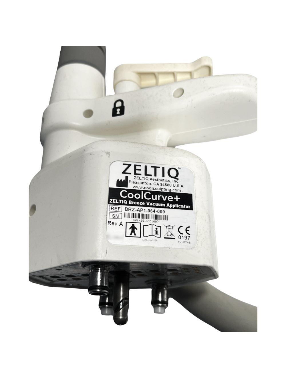 Zeltiq CoolSculpting CoolCurve+ Vacuum Applicator Handpiece BRZ-AP1-064-000