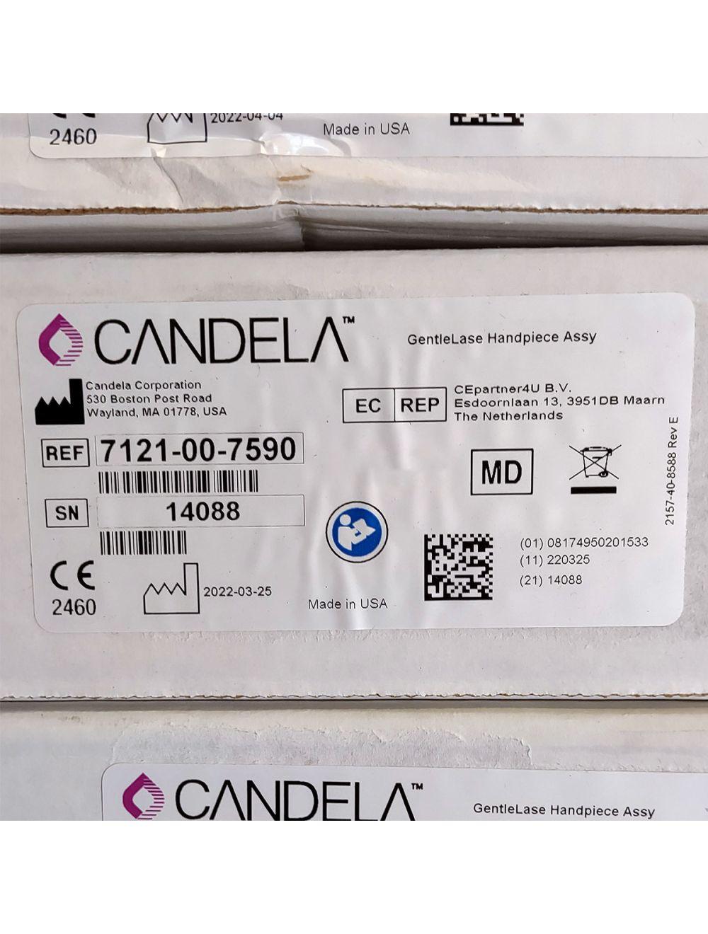 Candela GentleLase Plus Handpiece Assembly No Fiber Factory NEW 7121-00-7590 (14088sn)