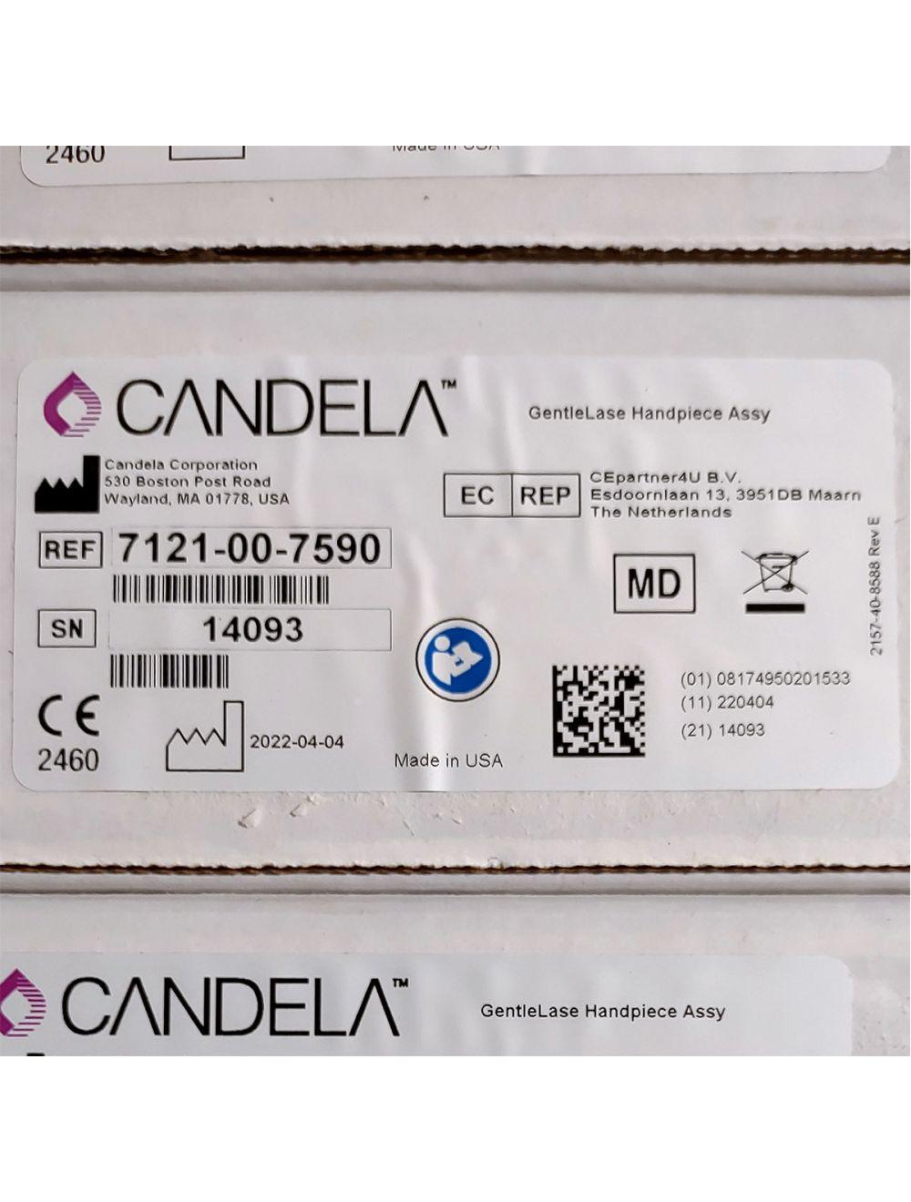 Candela GentleLase Plus Handpiece Assembly No Fiber Factory NEW 7121-00-7590 (14093sn)