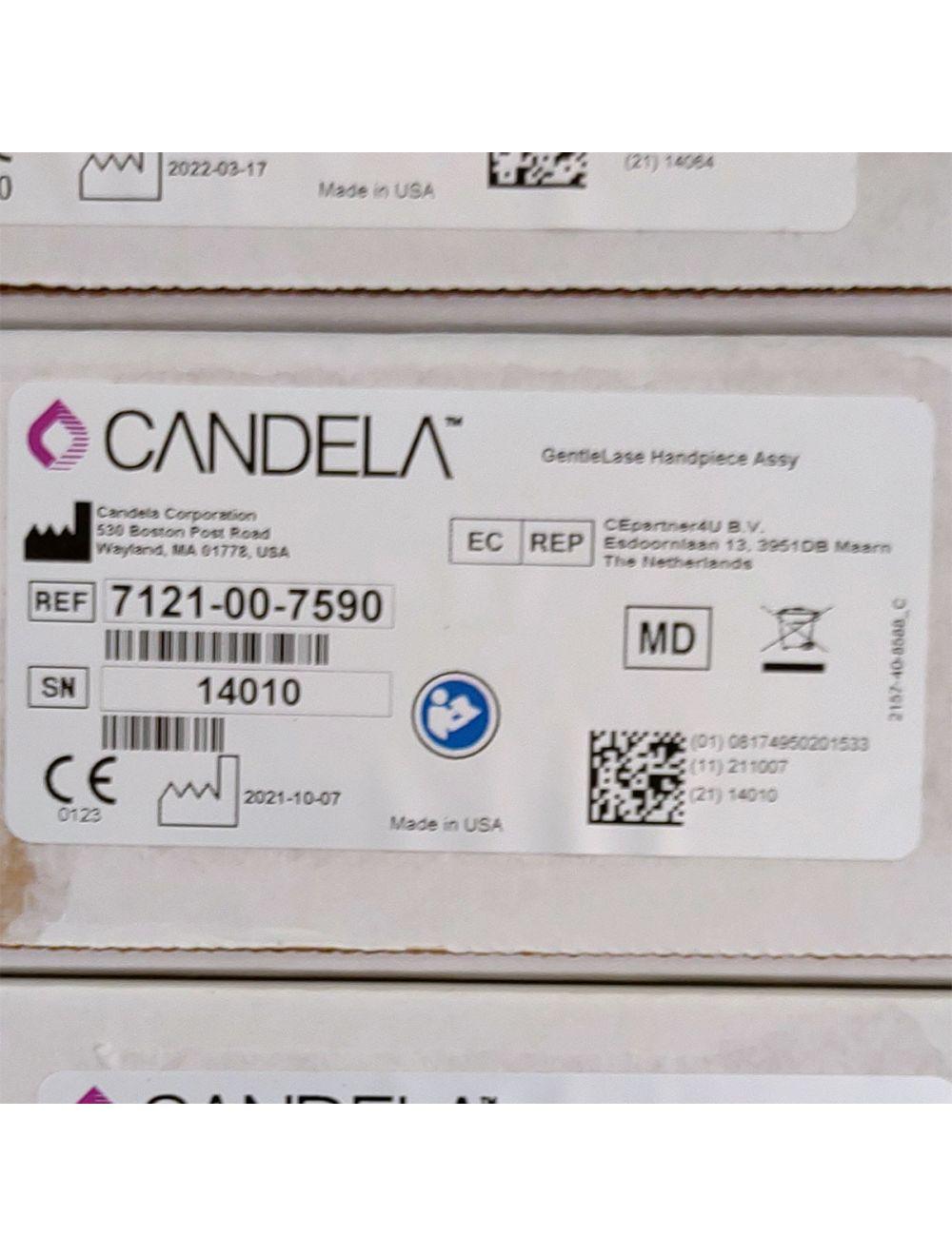 Candela GentleLase Plus Handpiece Assembly No Fiber Factory NEW 7121-00-7590 (14010sn)