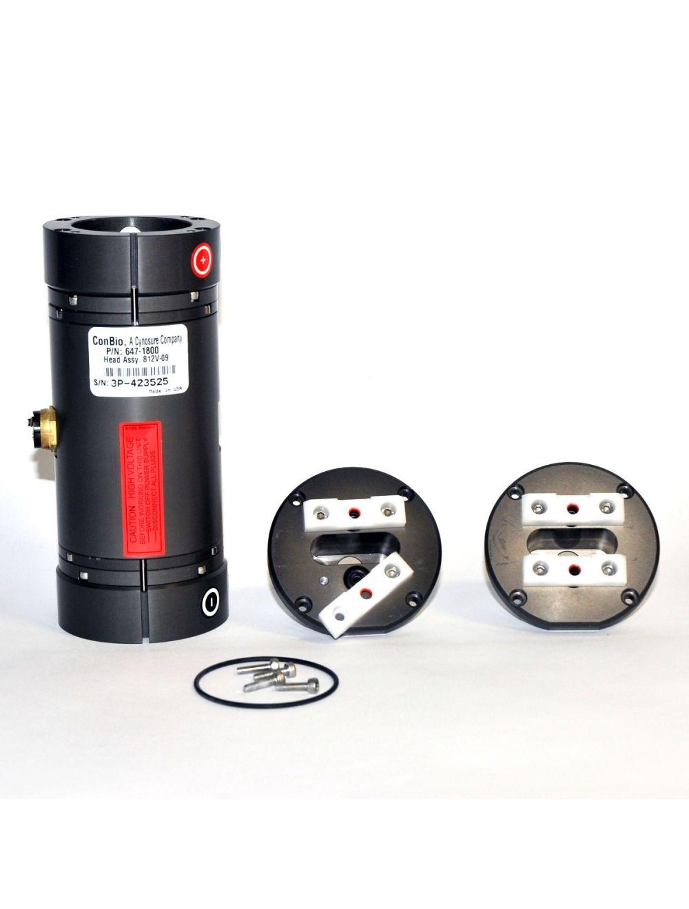 Lumenis MultiSpot Nd YAG 1064 Laser Handpiece Tip Crystal Tapered 4x2 mm Gold