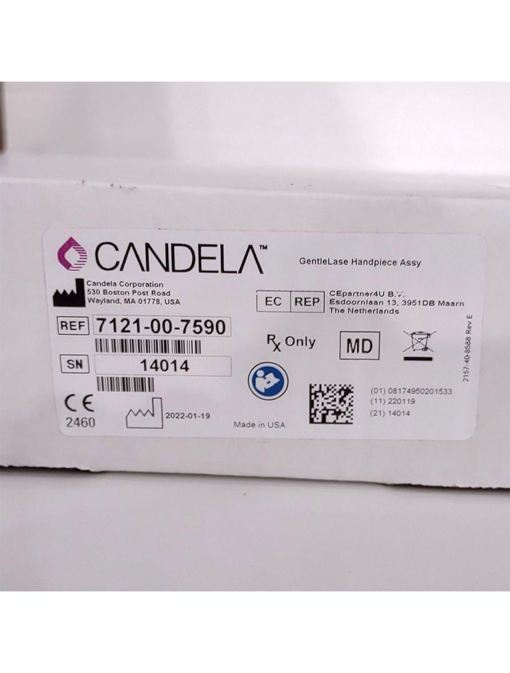 Candela GentleLase Plus Handpiece Assembly No Fiber Factory NEW 7121-00-7590 (14014)