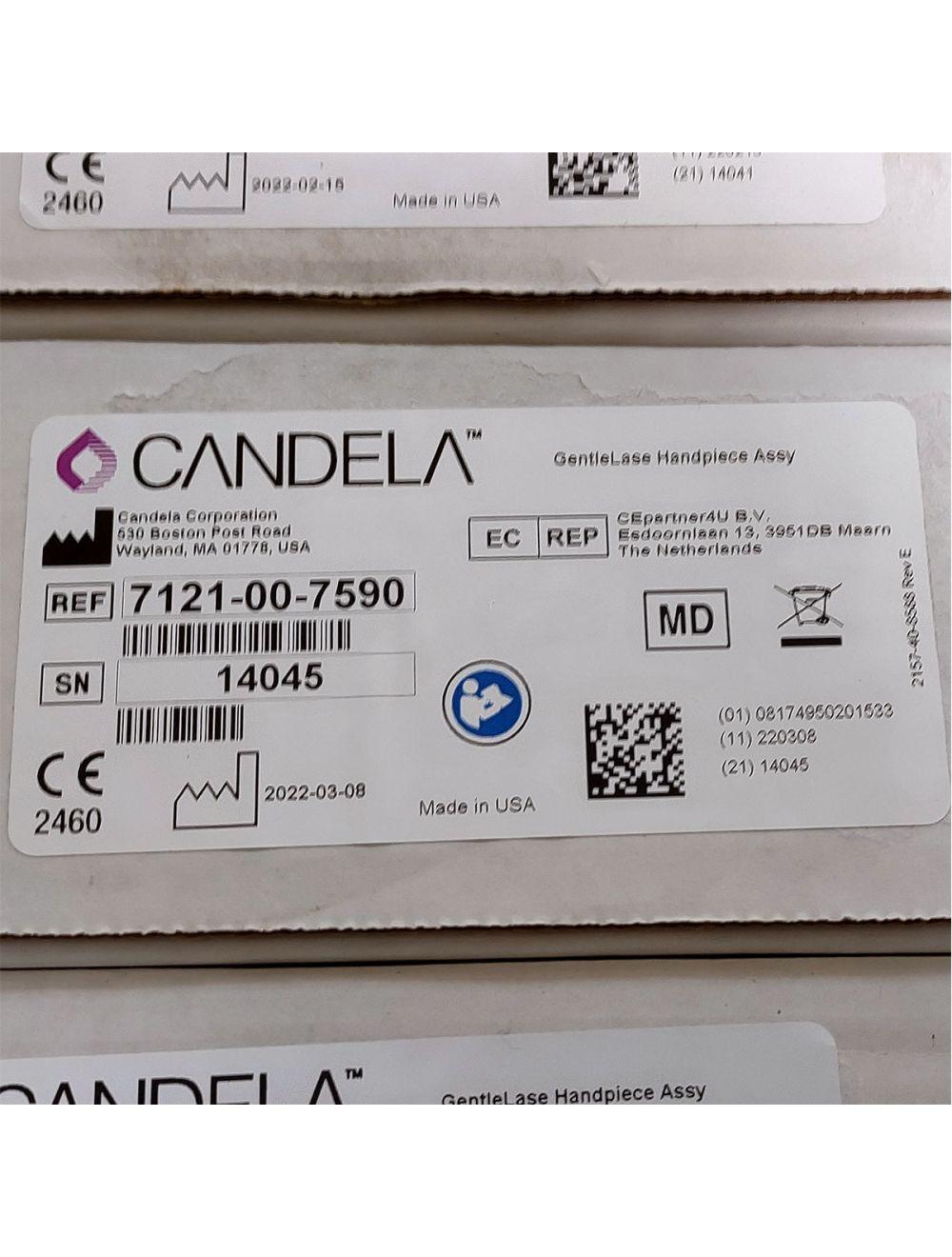 Candela GentleLase Plus Handpiece Assembly No Fiber Factory NEW 7121-00-7590 (14045sn)