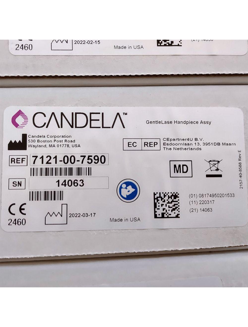 Candela GentleLase Plus Handpiece Assembly No Fiber Factory NEW 7121-00-7590 (14063sn)
