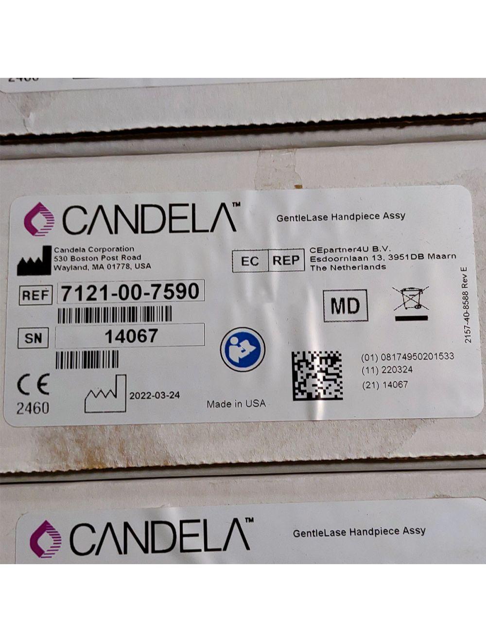Candela GentleLase Plus Handpiece Assembly No Fiber Factory NEW 7121-00-7590 (14067sn)