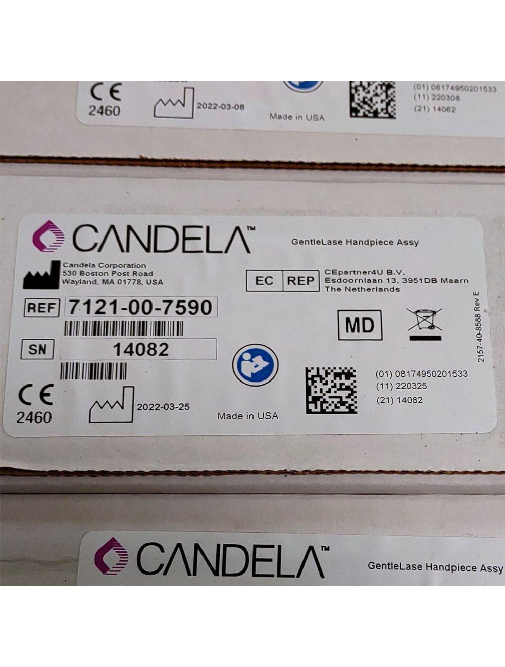 Candela GentleLase Plus Handpiece Assembly No Fiber Factory NEW 7121-00-7590 (14082sn)