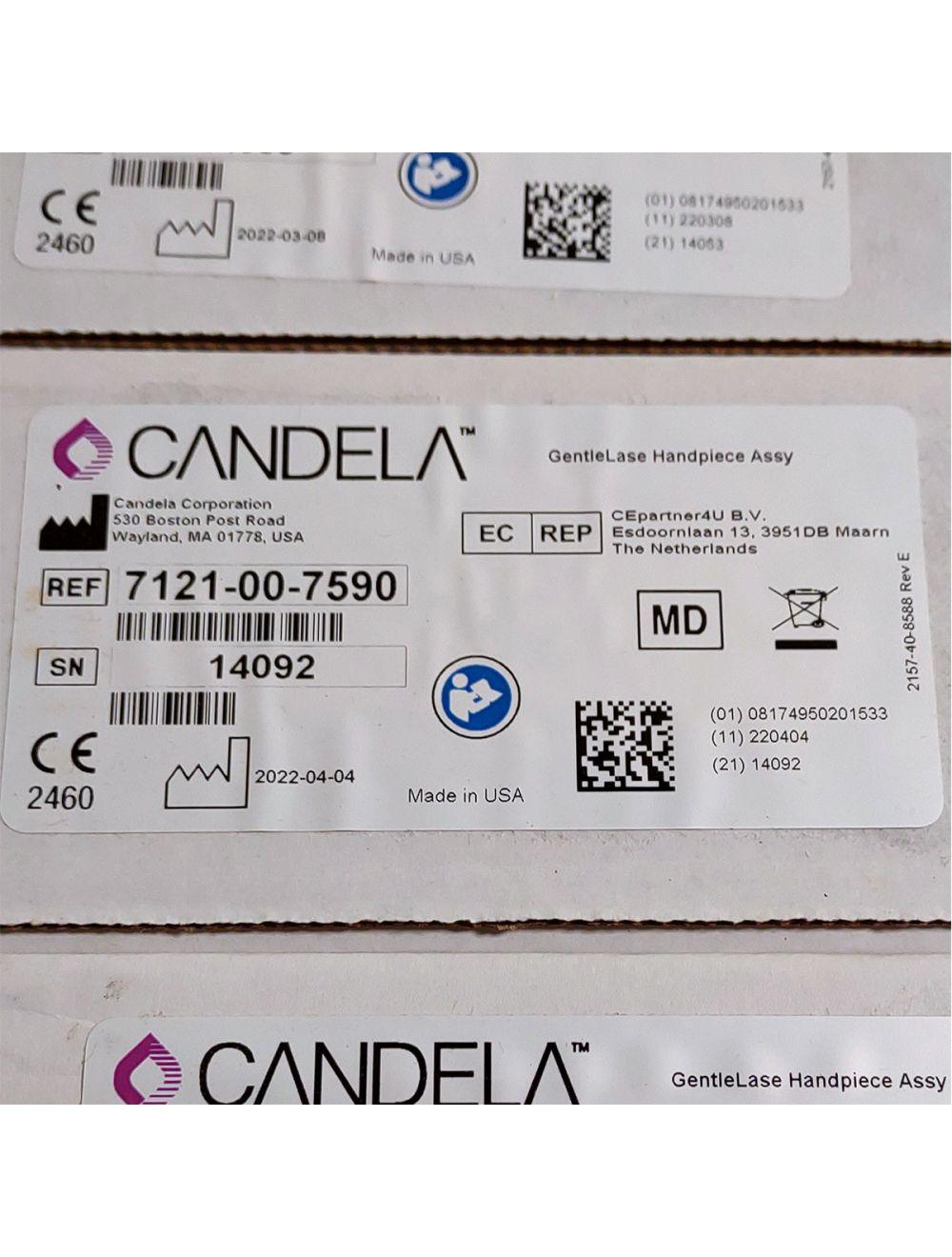 Candela GentleLase Plus Handpiece Assembly No Fiber Factory NEW 7121-00-7590 (14092sn)